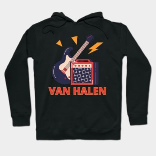 Van Halen guitar and sound system Hoodie